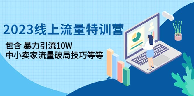 2023线上流量特训营：中小卖家流量破局技巧等等-布丁源码-专业的网站源码代码分享平台!