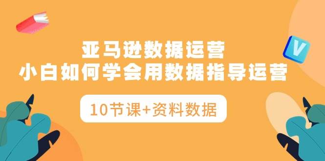 亚马逊数据运营，小白如何学会用数据指导运营（10节课+资料数据）-布丁源码-专业的网站源码代码分享平台!