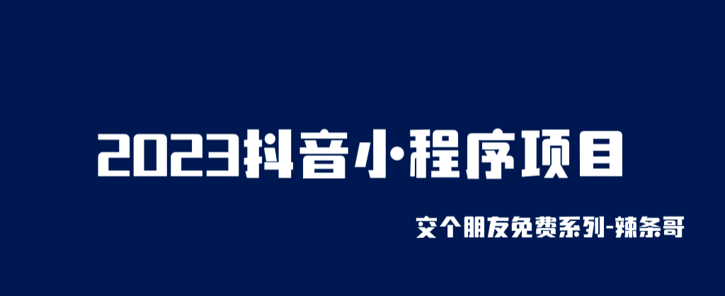2023抖音小程序项目，变现逻辑非常很简单，当天变现，次日提现-布丁源码-专业的网站源码代码分享平台!