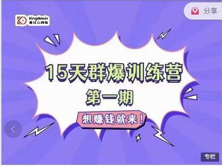 金抖云Peter《15天群爆训练营》，破解抖音玄学，群爆心法，起号方式-布丁源码-专业的网站源码代码分享平台!