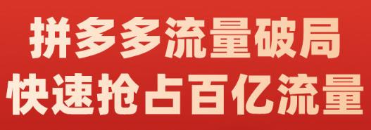 阿杰·拼多多流量破局:如何打黑标，爆款的思路，拼多多流量框架，快速抢占百亿流量-布丁源码-专业的网站源码代码分享平台!