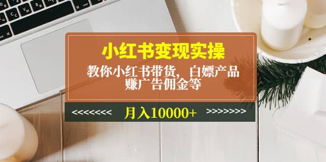 小红书变现实操：教你小红书带货，白嫖产品，赚广告佣金等-布丁源码-专业的网站源码代码分享平台!