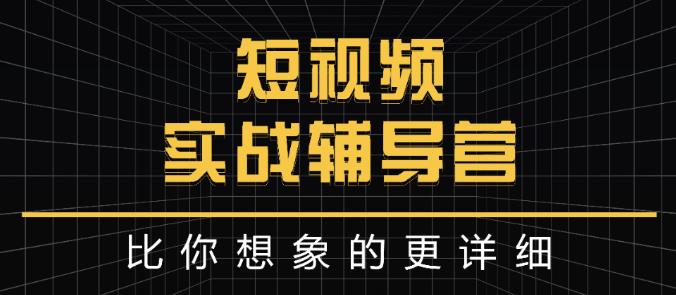 达人队长:短视频实战辅导营，比你想象的更详细-布丁源码-专业的网站源码代码分享平台!