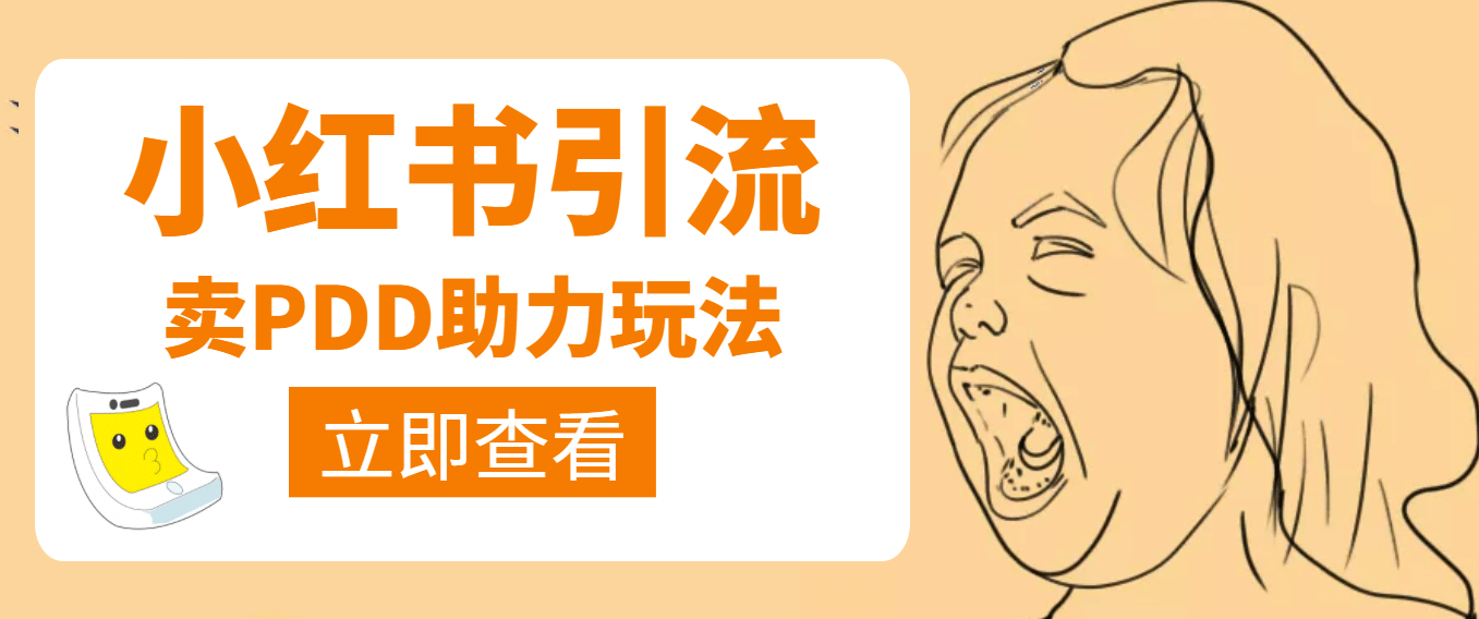 利用小红书卖拼多多助力-布丁源码-专业的网站源码代码分享平台!
