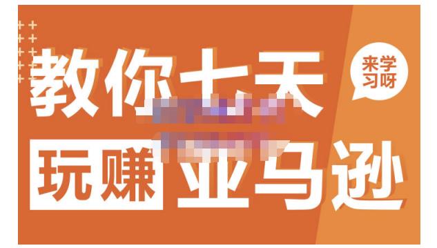 晟尧跨境·教你七天玩赚亚马逊，教你轻松玩赚亚马逊，适合小白学习-布丁源码-专业的网站源码代码分享平台!