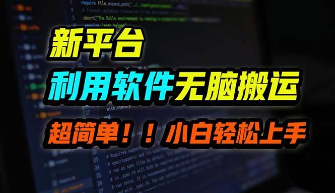 B站平台用软件无脑搬运，月赚10000+，小白也能轻松上手-布丁源码-专业的网站源码代码分享平台!