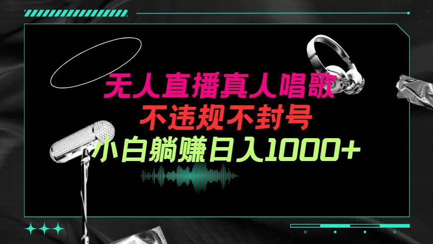 抖音24小时无人直播音乐，不违规，不封号纯撸音浪，小白实操当天日入1000+-布丁源码-专业的网站源码代码分享平台!