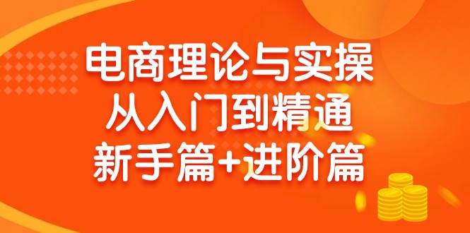 电商理论与实操从入门到精通 新手篇+进阶篇-布丁源码-专业的网站源码代码分享平台!